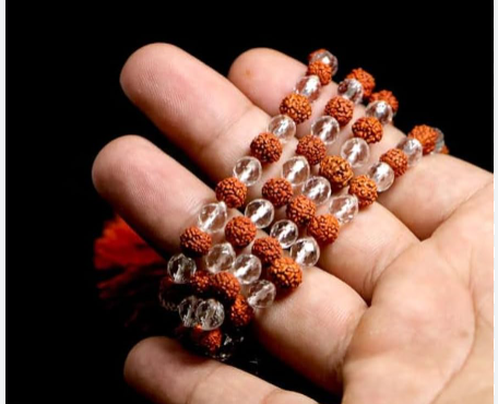 रुद्राक्ष स्फटिक माला के गुण