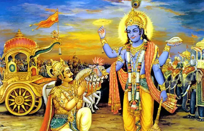 श्रीं कृष्ण और अर्जून संवाद जो आज के कलयुग का सत्य है, श्री कृष्ण की धर्म निति